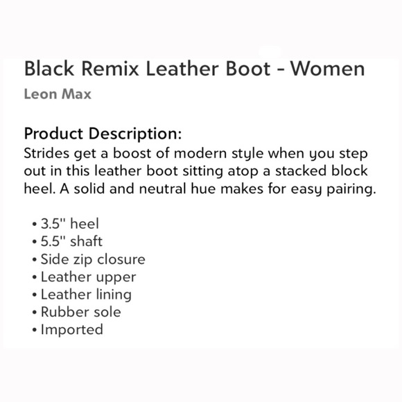 Leon Max Matrix Black Heeled Ankle Boots | 10 - Picture 12 of 12